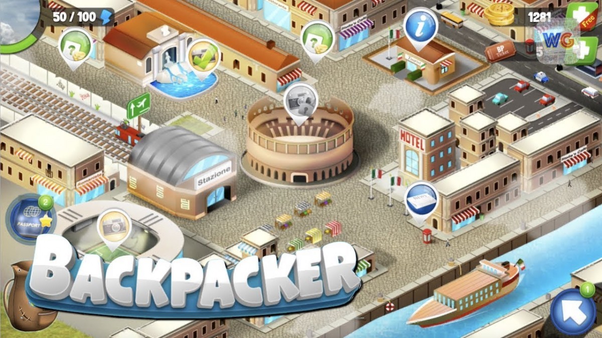 backpackers mobile android game screenshot