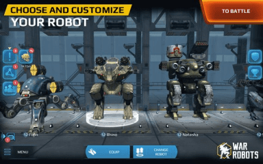 War Robots Game Screenshot #1