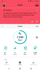 Fitbit App Screenshot #0